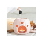 Pink Curly Pumpkin Oil Burner