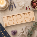 Natural Past Present Future Tarot Card Stand