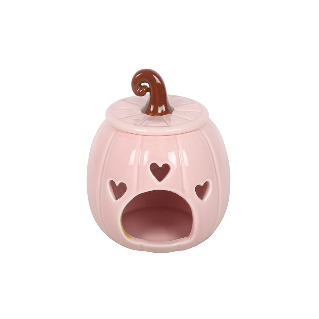 Pink Curly Pumpkin Oil Burner