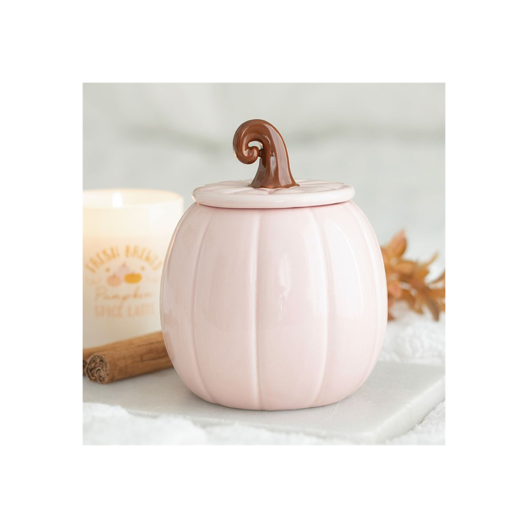 Pink Curly Pumpkin Oil Burner