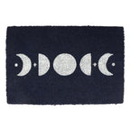 Dark Blue Moon Phase Doormat