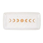 17cm Moon Phase Ceramic Trinket Tray