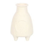 Cream Ribbed Palo Santo Burner