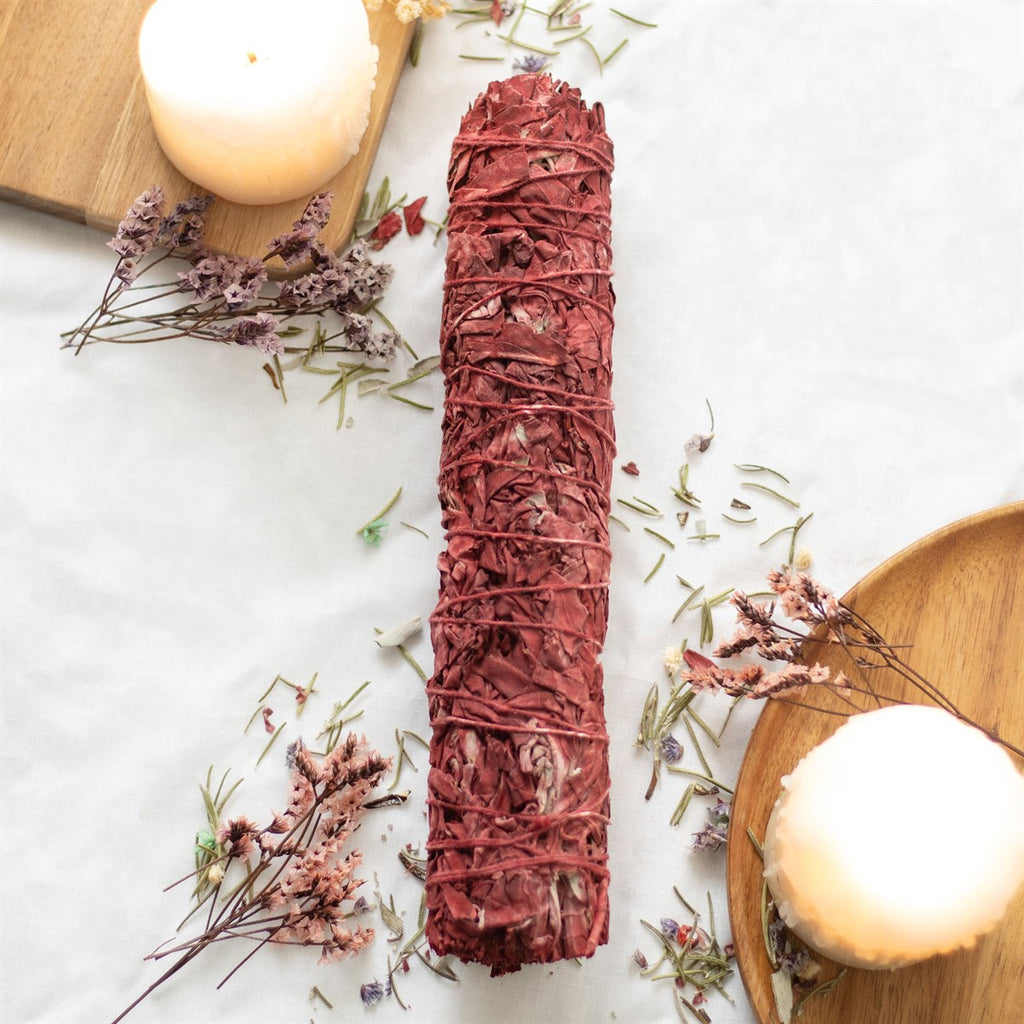 22.5cm Large Dragons Blood Smudge Stick Wand