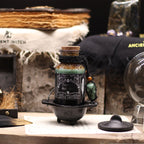 Prosperity Bath Spell Potion & Aventurine Crystal Amulet
