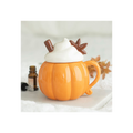 Pumpkin Cream Lidded Oil Burner and Wax Warmer