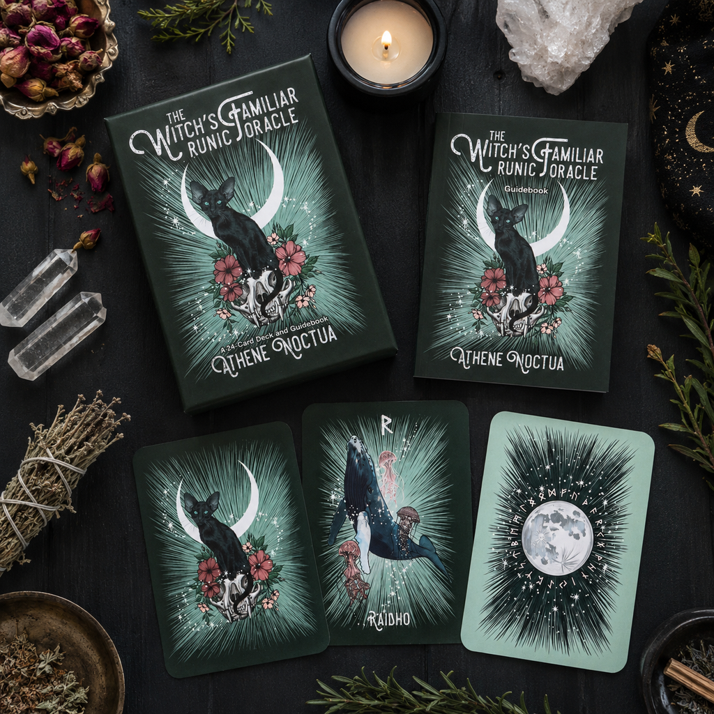 The Witch’s Familiar Runic Oracle Cards