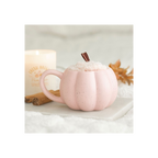 Pink Pumpkin Mug and Socks Set
