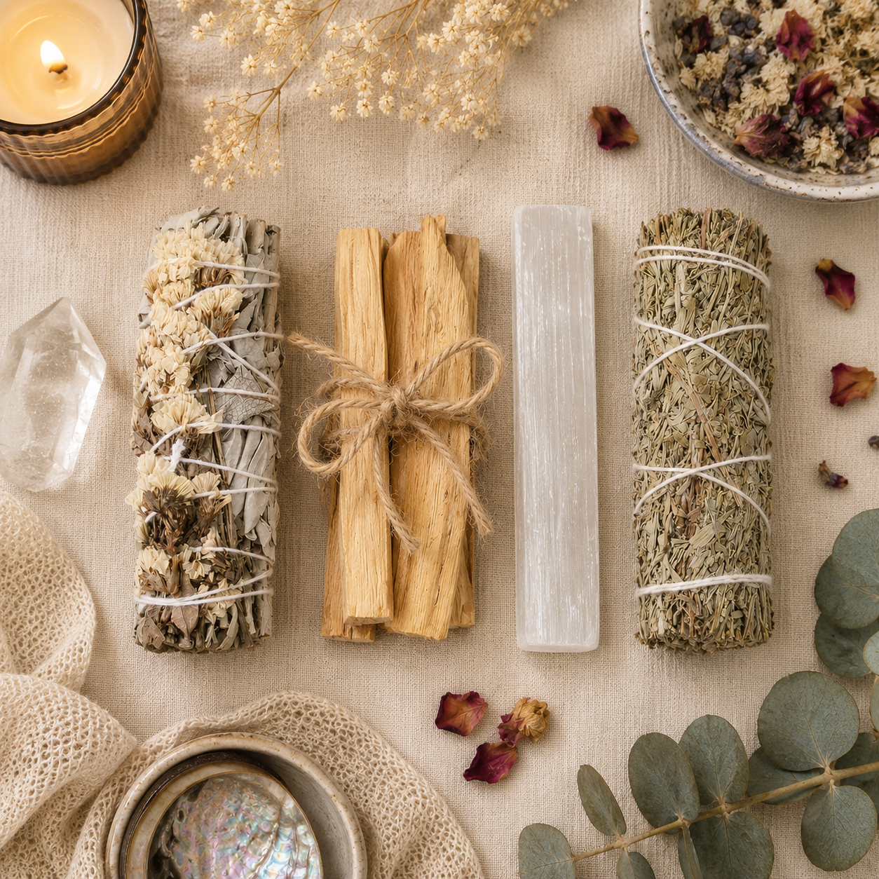Palo Santo Energy Cleansing Ritual Kit